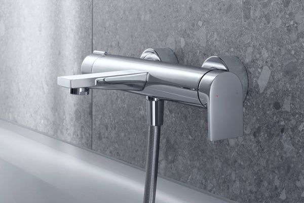 Duravit Tulum Einhebel-Wannenmischer Aufputz, chrom, TU5230000010