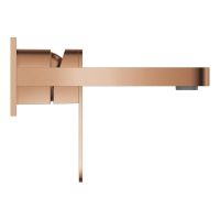 Vorschau: Grohe Plus 2-Loch-Waschtischbatterie Ausladung 147mm, warm sunset gebürstet