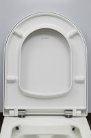 Vorschau: Duravit ME by Starck WC-Sitz Compact, mit Absenkautomatik, weiß seidenmatt