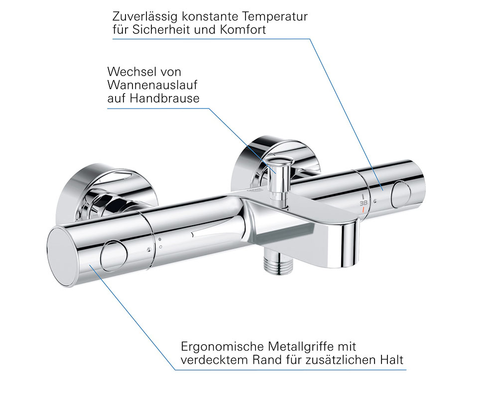 Grohe-Precision-Get-Thermostat-Wannenbatterie-chrom-34774000-Vorteile