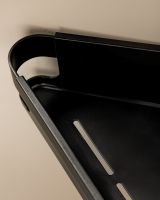 Vorschau: Cosmic Line Eckseifenschale, schwarz matt