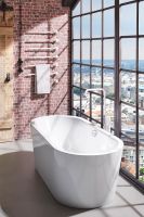 Vorschau: Kaldewei Meisterstück Classic Duo Oval freistehende Badewanne 170x75cm, weiß Mod.1113 202942680001 Vorschau: Kaldewei Meisterstück Classic Duo Oval freistehende Badewanne 170x75cm, weiß Mod.1113 202942680001