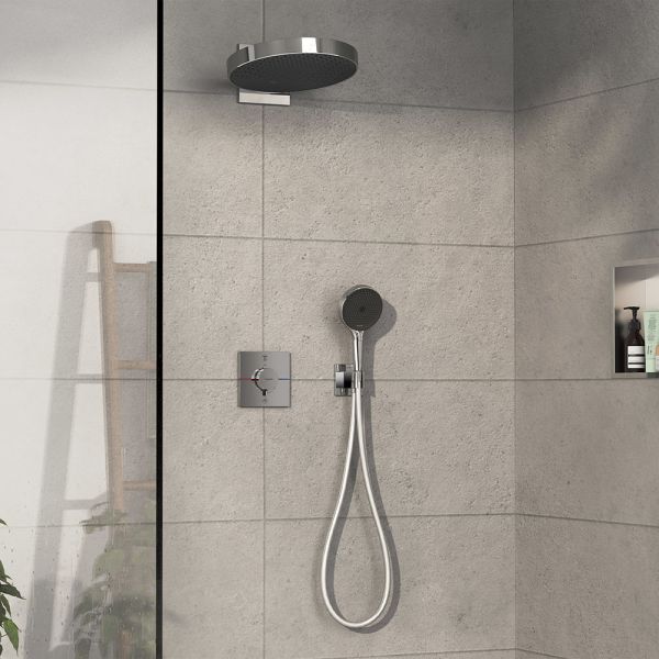 Hansgrohe ShowerSelect Comfort E Thermostat Unterputz für 2 Verbraucher, chrom