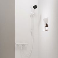 Vorschau: Hansgrohe Tecturis E Einhebel-Duscharmatur Aufputz, weiß matt
