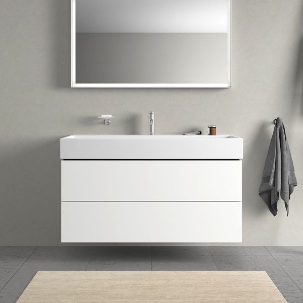 Duravit L-Cube Waschtischunterschrank wandhängend 118x46cm mit 2 Schubladen für Vero Air 235012