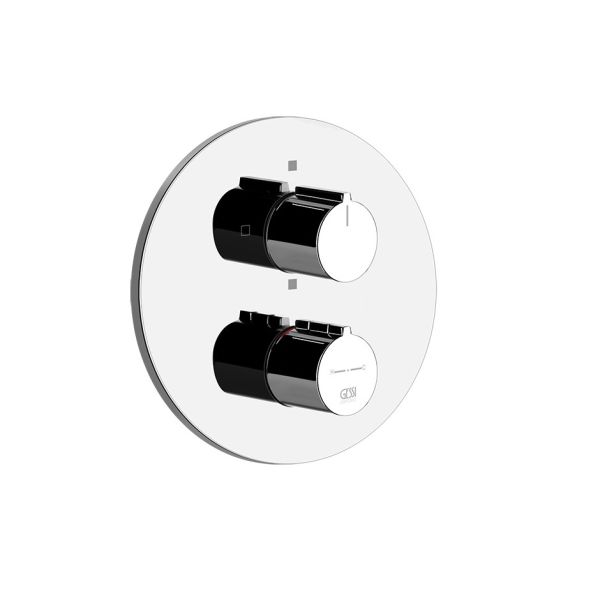 Gessi Via Tortona Thermostat 2-Wege, chrom