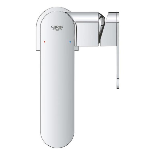 Grohe Plus Einhand-Waschtischbatterie, M-Size, Push-Open Ablaufgarnitur, chrom