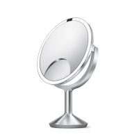 Vorschau: simplehuman Sensorspiegel trio max Ø25cm, kabelgebunden, edelstahl gebürstet