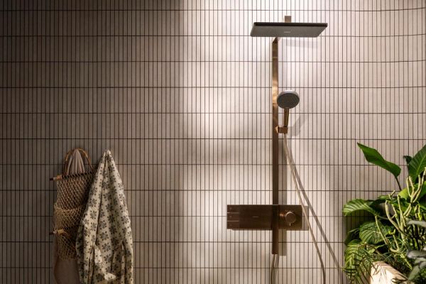 hansgrohe Raindance Alive Q Duschsystem brushed bronze 24591140