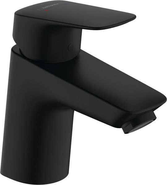 Hansgrohe Logis Waschtischarmatur 70 ohne Ablaufgarnitur, schwarz matt 71071670