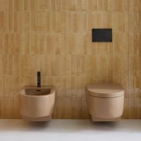 Vorschau: Duravit Balcoon WC-Sitz D-Form überlappend, ohne Absenkautomatik, clay terra matt
