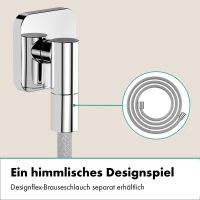 Vorschau: hansgrohe FixFit Fine Q Wandanschluss mit Rückflussverhinderer, chrom