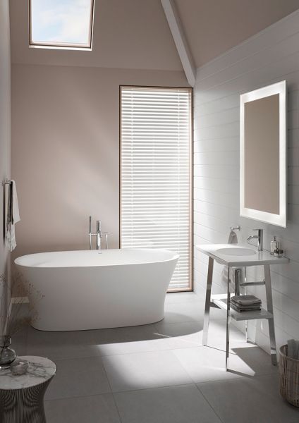 Duravit Cape Cod freistehende Badewanne oval 185,5x88,5cm, weiß