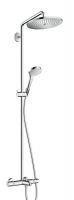 Vorschau: Hansgrohe Croma Select S 280 Air 1jet Showerpipe Wanne, chrom