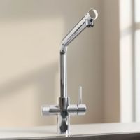 Vorschau: Grohe Blue Pure Minta Küchenarmatur Starter Set mit L-Auslauf und S-Size Filter, chrom