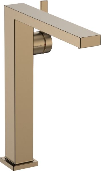 Hansgrohe Tecturis E Einhebel-Waschtischmischer 240 Fine für Aufsatzwaschtisch, brushed bronze