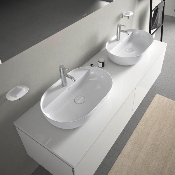 Duravit Luv Aufsatzbecken mit Hahnlochbank 60x40cm 0380600000