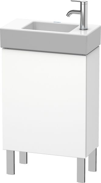Duravit L-Cube Waschtischunterschrank bodenstehend 48x24cm mit 1 Tür für ME by Starck 072450, LC6751L1818, weiß matt