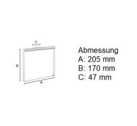 Vorschau: Smedbo Air Handtuchring, chrom