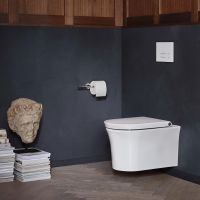 Vorschau: Duravit White Tulip Wand-WC 54x37cm, rund, Rimless®, weiß 2576092000