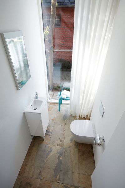 Duravit ME by Starck Wand-WC Tiefspüler, rimless, Compact, 37x48cm, weiß