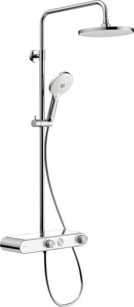 Duravit Shower System/Duschsystem mit Brausethermostat chrom TH4382008005