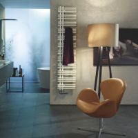 Zehnder Yucca Asym Badheizkörper einlagig, Warmwasserbetrieb