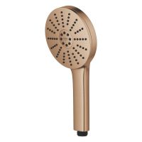 Vorschau: Grohe Vitalio Joy+ 120 Handbrause mit 3 Strahlarten, 6,3 l/min, warm sunset gebürstet 134863DL00 