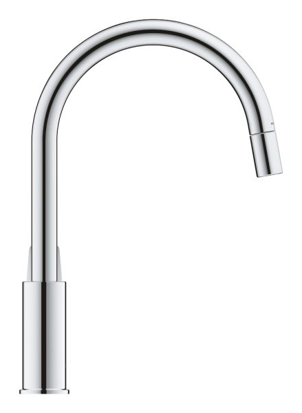 Grohe Start Loop Einhand-Spültischbatterie mit herausziehbarer Laminarbrause, chrom 30556000