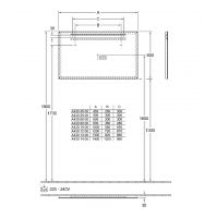 Vorschau: Villeroy&Boch More to See One LED-Spiegel, 130x60cm