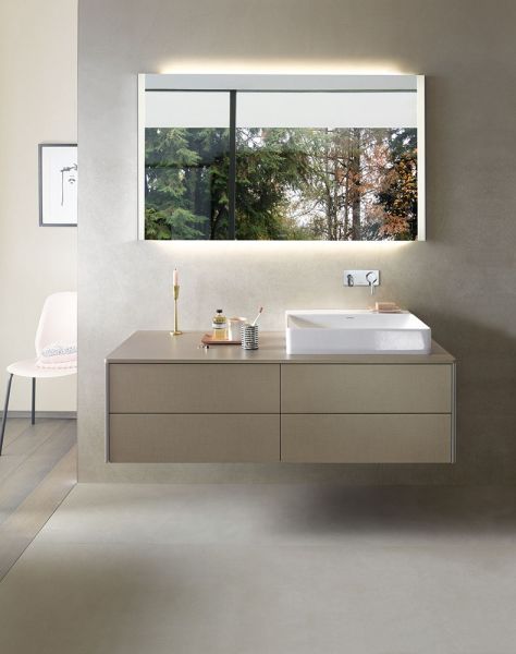  Duravit DuraSquare Waschtisch 60x47cm, ohne Hahnloch, geschliffen, mit Ablaufventil, weiß 2353600079