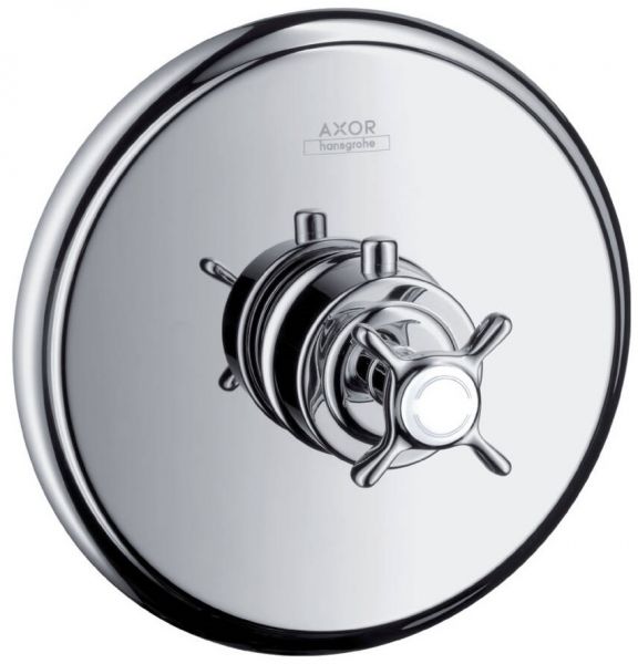 Axor Montreux Thermostat Unterputz mit Kreuzgriff 43l/min, chrom 16810000