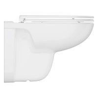 Vorschau: Grohe Bau Keramik Set Wand-Tiefspül-WC inkl. WC-Sitz mit Soft-Close & QuickRelease, weiß 112949SH00