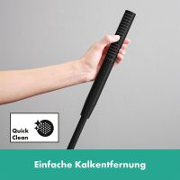 Vorschau: Hansgrohe Pulsify S Duschset 100 1jet Strahlart wassersparend mit Duschstange 90cm, schwarz matt