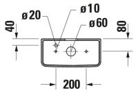 Vorschau: Duravit D-Neo Aufsatz-Spülkasten 3/6L mit Dual Flush, Anschluss unten links, weiß