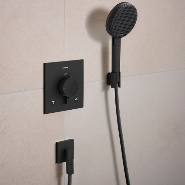 hansgrohe Raindance Alive Select S Brauseset 125 Designflex 160cm schwarz matt 24611670