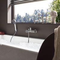 Vorschau: hansgrohe Vivenis Einhebel-Wannenarmatur Original Aufputz, chrom