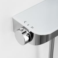 Vorschau: Avenarius Duschsystem mit Thermostatbatterie, höhenverstellbar, chrom
