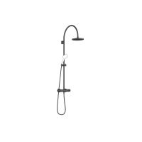 Vorschau: Dornbracht Showerpipe mit Brause-Thermostat ohne Handbrause, schwarz matt 34459892-33