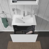 Vorschau: Duravit L-Cube Waschtischunterschrank wandhängend 62x39cm mit 1 Schublade für ME by Starck 234263