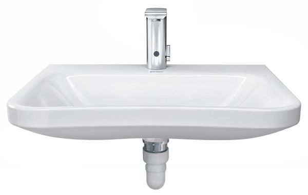 Duravit DuraStyle Waschtisch 65x57cm, mit 1 Hahnloch, ohne Überlauf, WonderGliss, weiß 23306500001