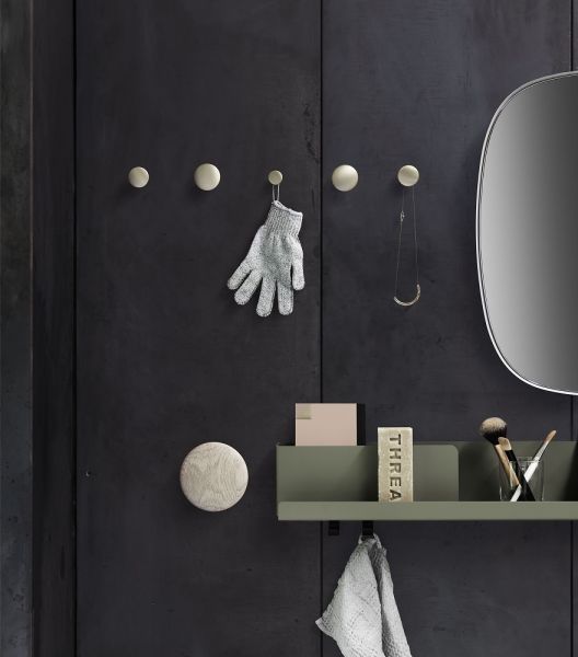 muuto Dots Metal Kleiderhaken 5er-Set