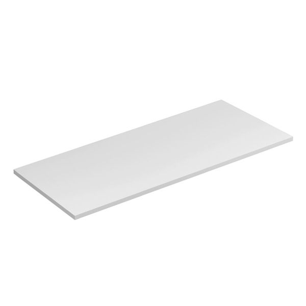 Kludi ICOS Deckplatte 120x50cm für Waschtischunterschrank, weiß matt 50T12053