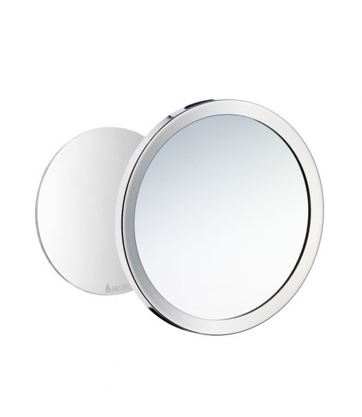 Smedbo Outline Kosmetikspiegel selbstklebend, magnetisch, Wandmontage