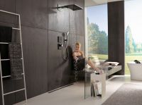 Vorschau: Hansgrohe Raindance Select S 120 Porter Set 1,6m, weiß/chrom