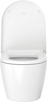 Vorschau: Duravit ME by Starck WC-Sitz ohne Absenkautomatik, weiß/weiß seidenmatt