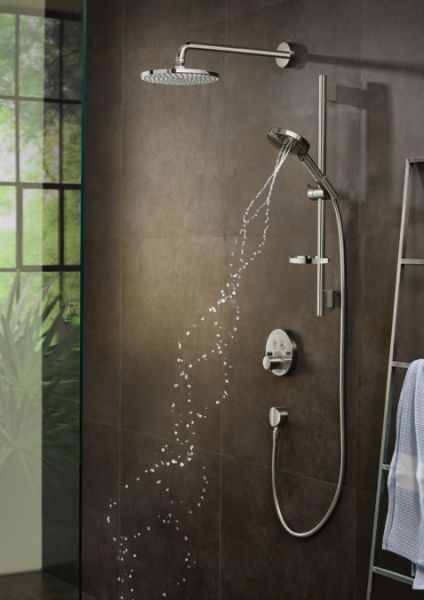 Hansgrohe Raindance Select S 120 3jet PowderRain mit Unica'S Puro Brausestange 0,65m, chrom