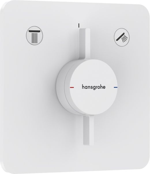 Hansgrohe DuoTurn Q Mischer UP 2 Verbr., weiß 75414700