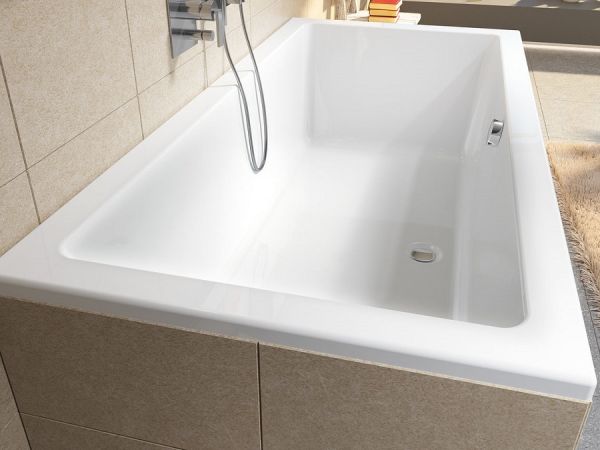 RIHO Lusso Rechteck-Badewanne, weiß