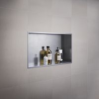Vorschau: Smedbo Sideline Wandnische für Duschbereich 60x30cm edelstahl gebürstet DS5023